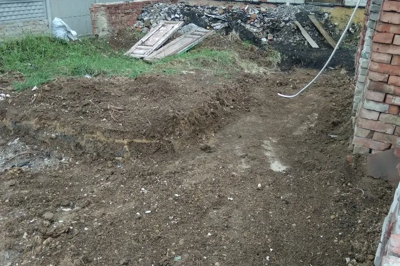 Реализовали наш проект пристройки к дому (коридор, техническое помещение, веранда)