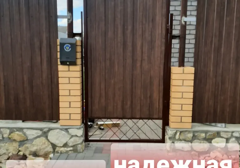 Делаем калитку из профильной трубы