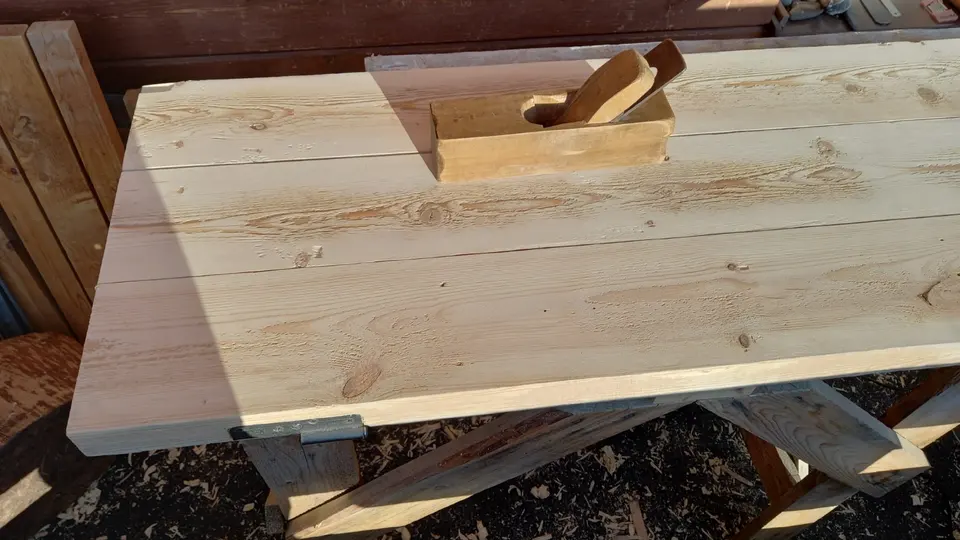 Складной верстак своими руками пошагово