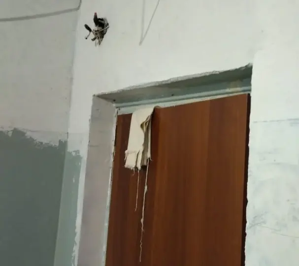 Обновили стены служебного помещения: недорогой косметический ремонт